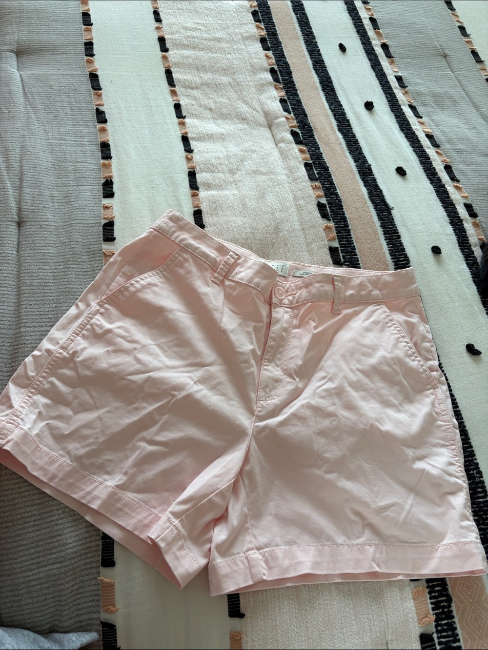 Women’s Light Pinkish peachish Casual Cotton Shorts